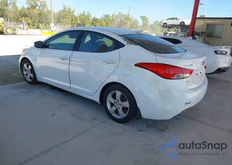 2013 Hyundai Elantra Gls from USA, damaged, VIN 5NPDH4AE7DH404255